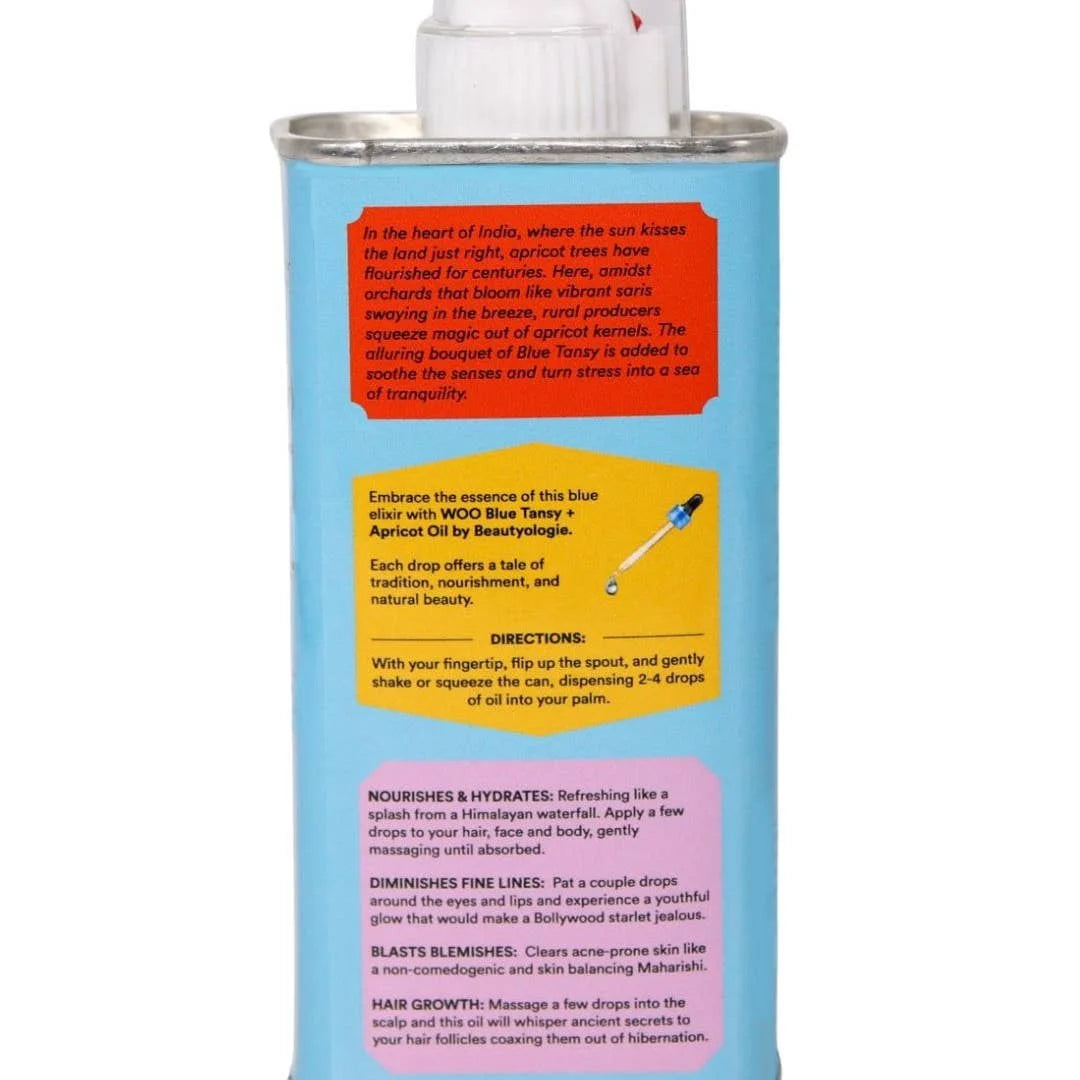 Blue Tansy + Apricot Oil, 100% Organic - image 2