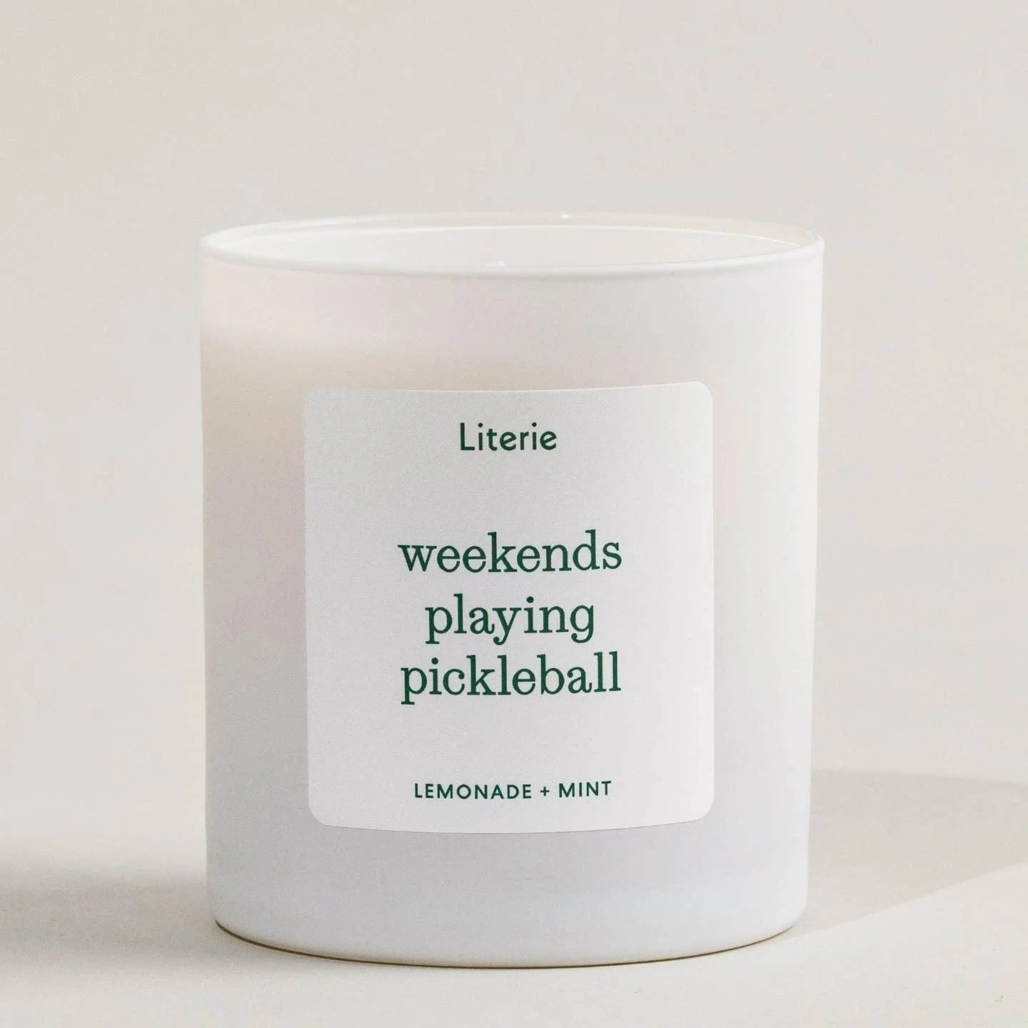 Weekends Playing Pickleball- Candle - image 3