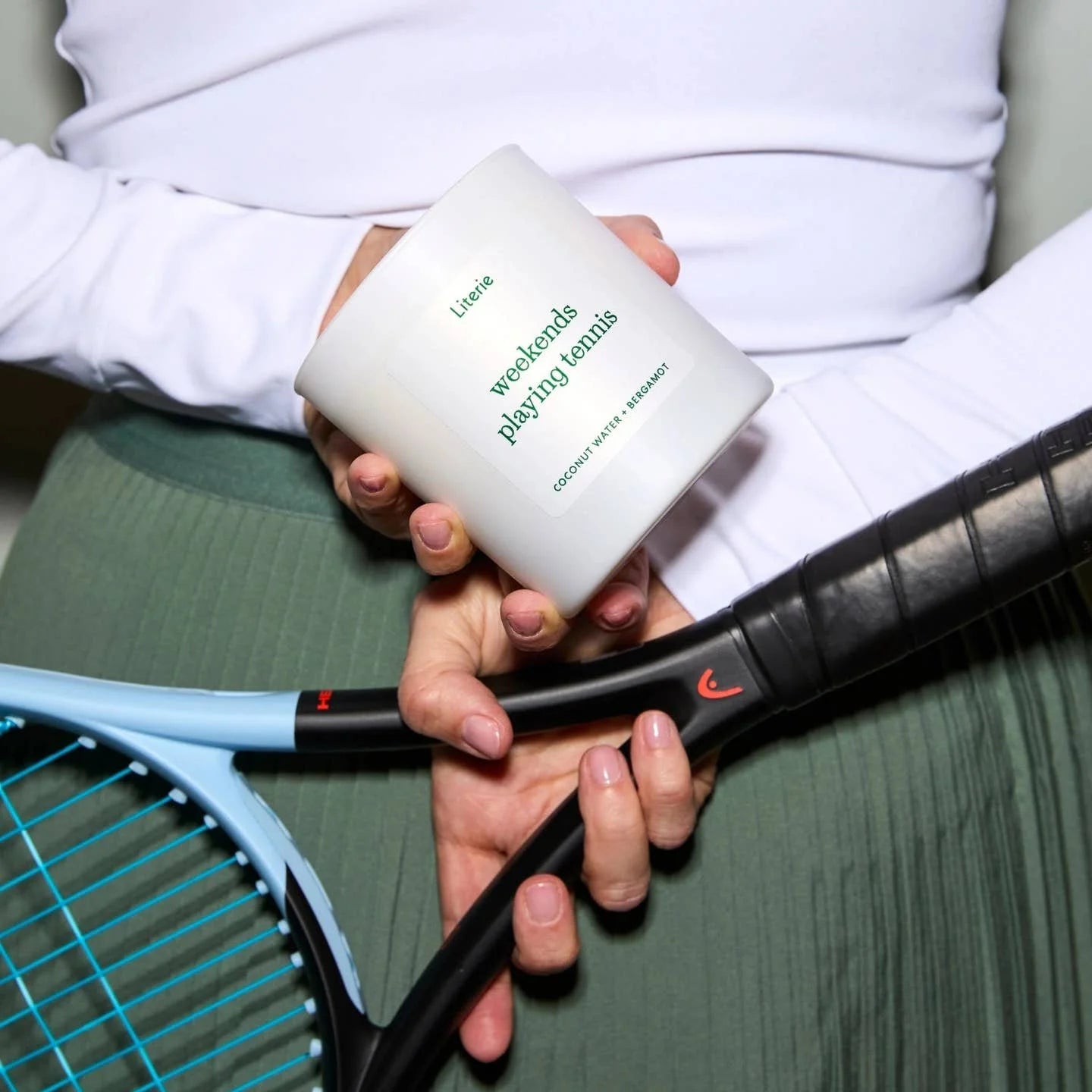Weekends Playing Tennis- Candle - image 2