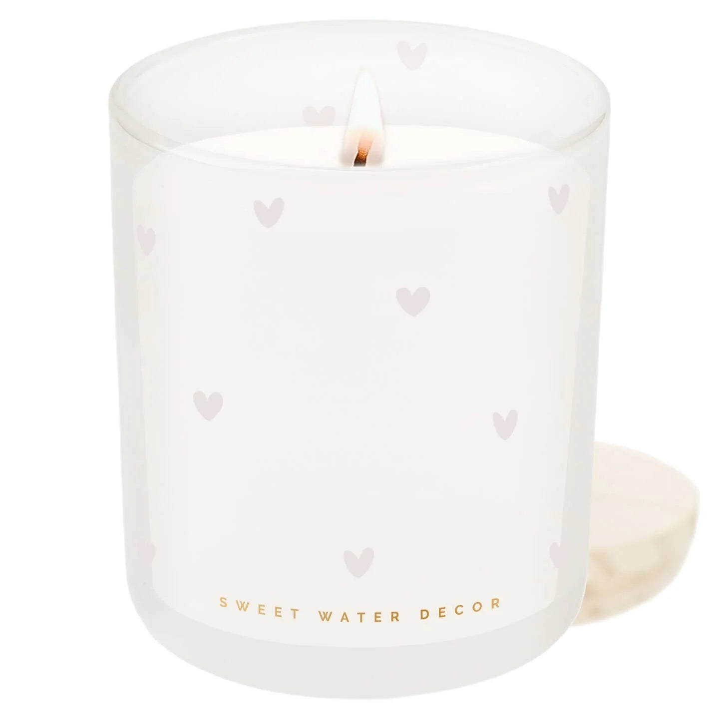 All Over Heart Candle - image 3