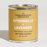 Citronella + Lavender Outdoor Candle