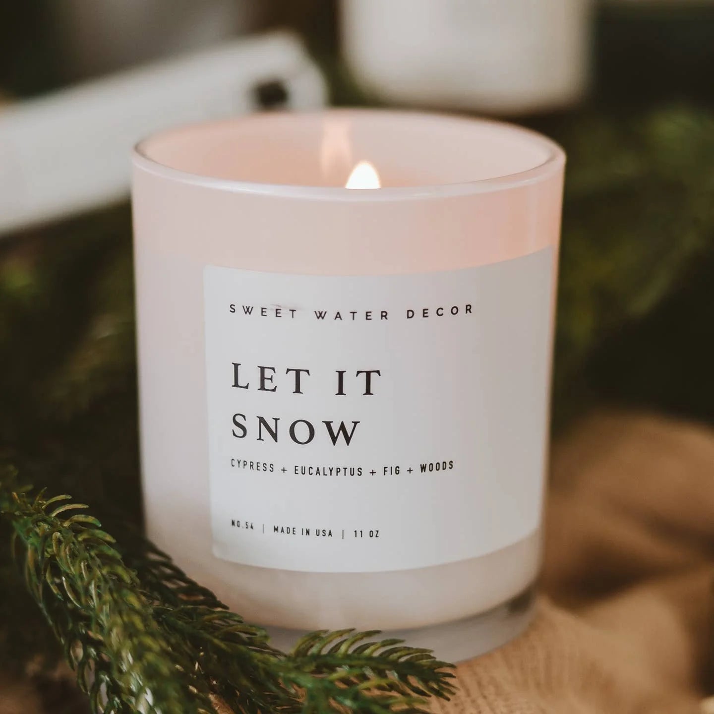 Let it Snow Candle - image 2