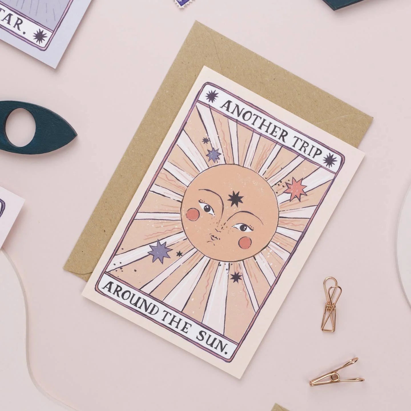 Tarot Sun Birthday Card - image 3