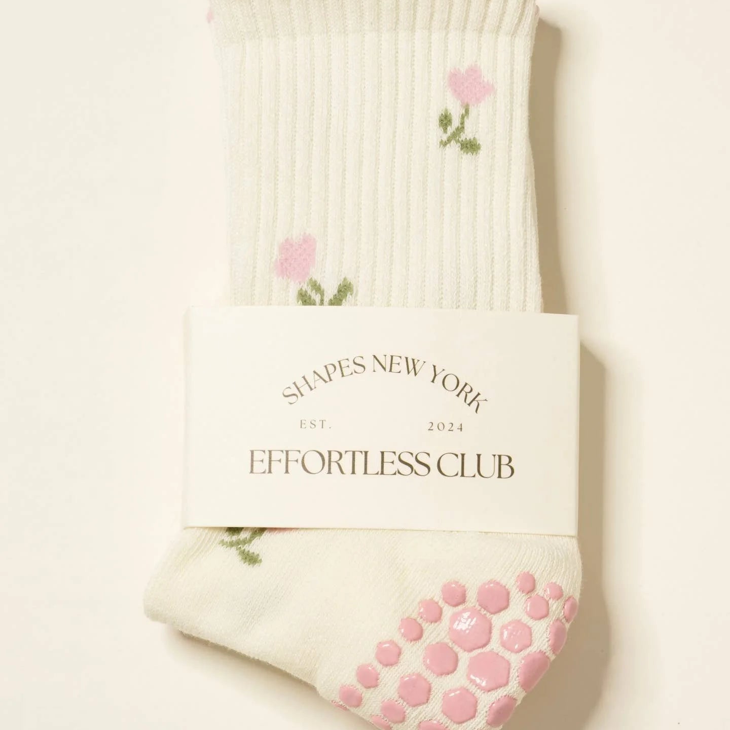 🌷 Tulip Petal Grip Sock, Pilates Socks