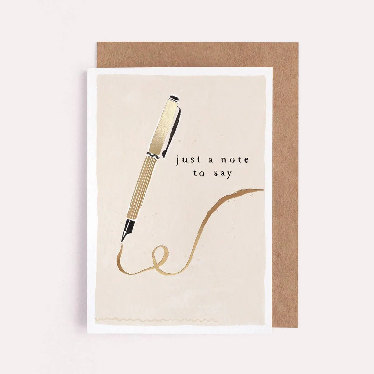 Just a note card
