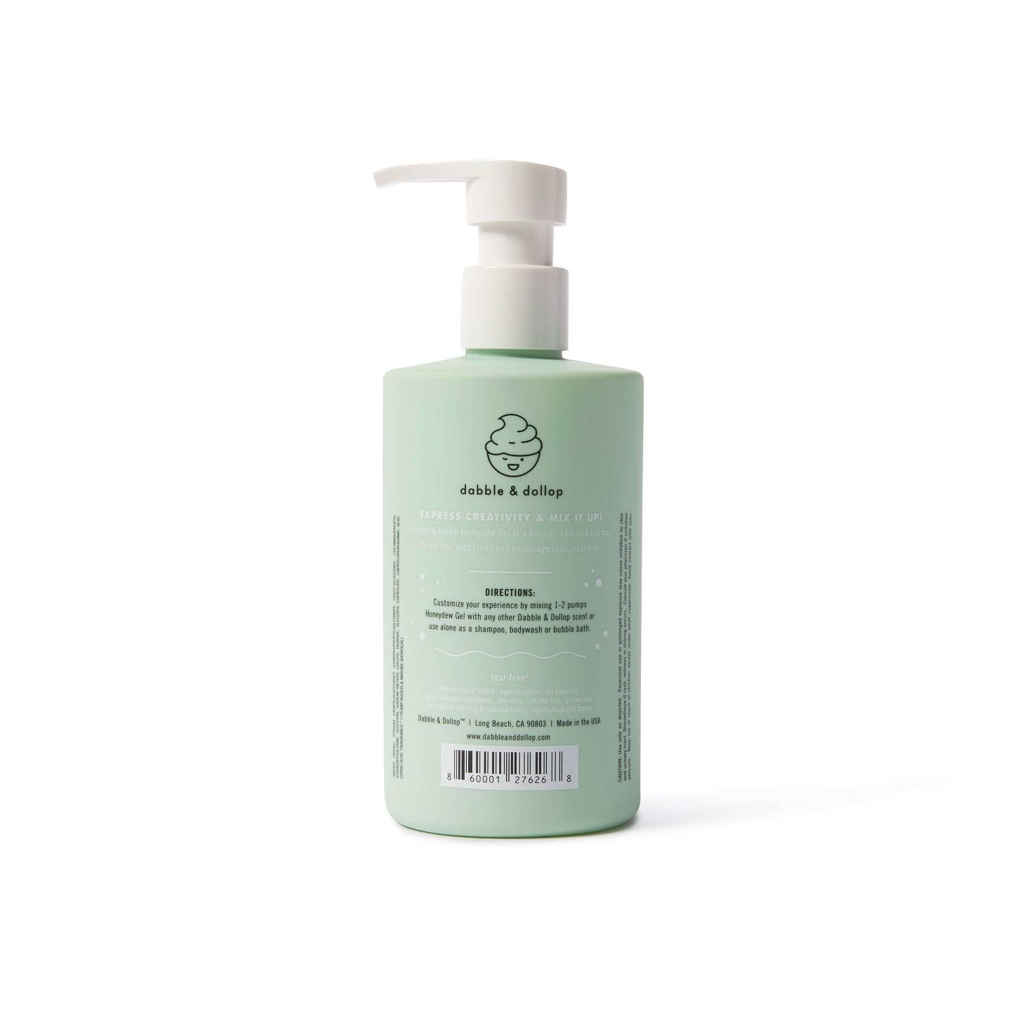 Tear-Free Shampoo, Body Wash, & Bubbles - Honeydew Melon - image 2