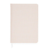 Chic Hardcover Pink Gingham Journal