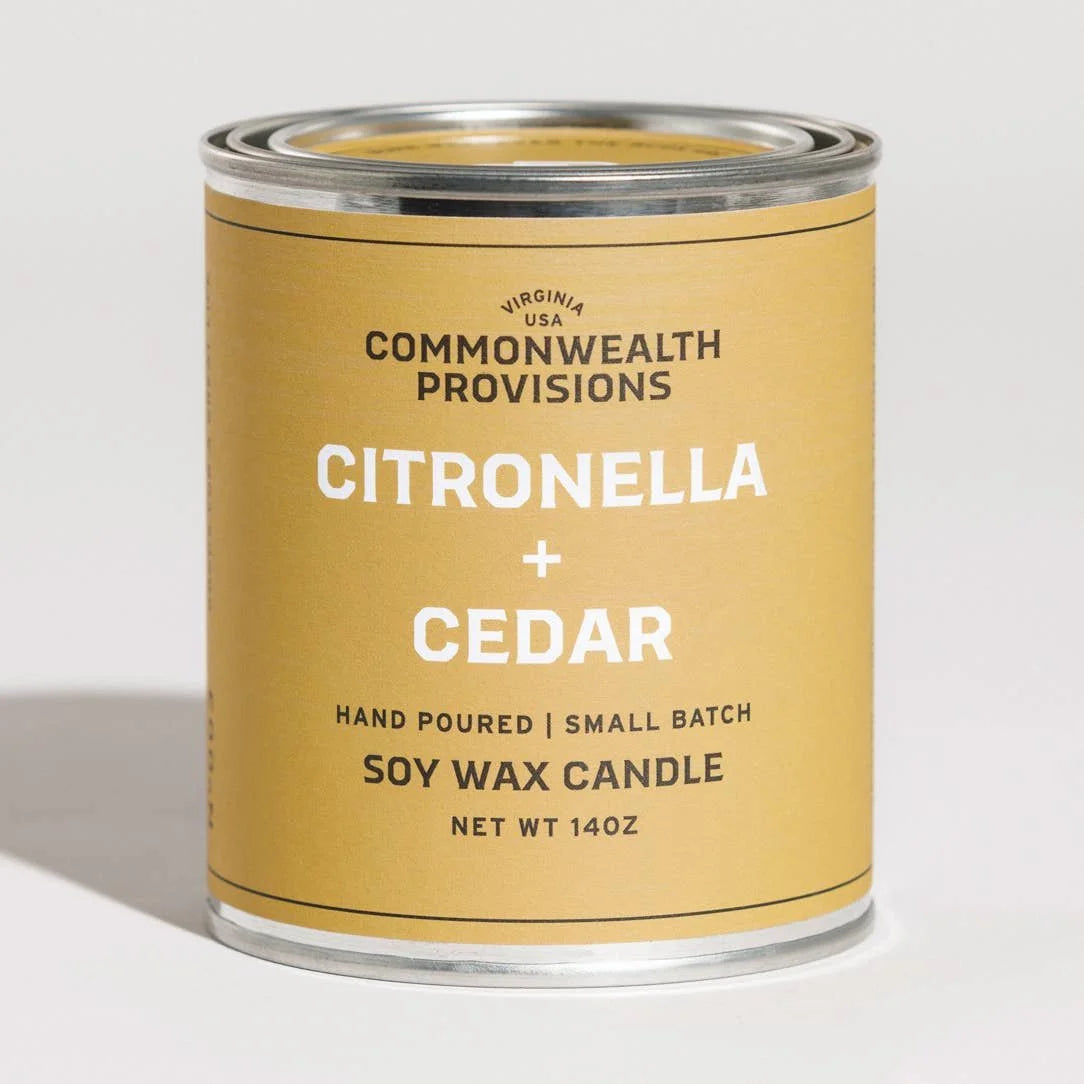 Citronella + Cedar Outdoor Candle