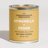 Citronella + Cedar Outdoor Candle