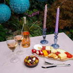 Purple Spiral Candles - image 4