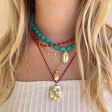 Aleni Shell and Cord Necklace - image 2