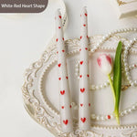 Heart Print Candles - image 2