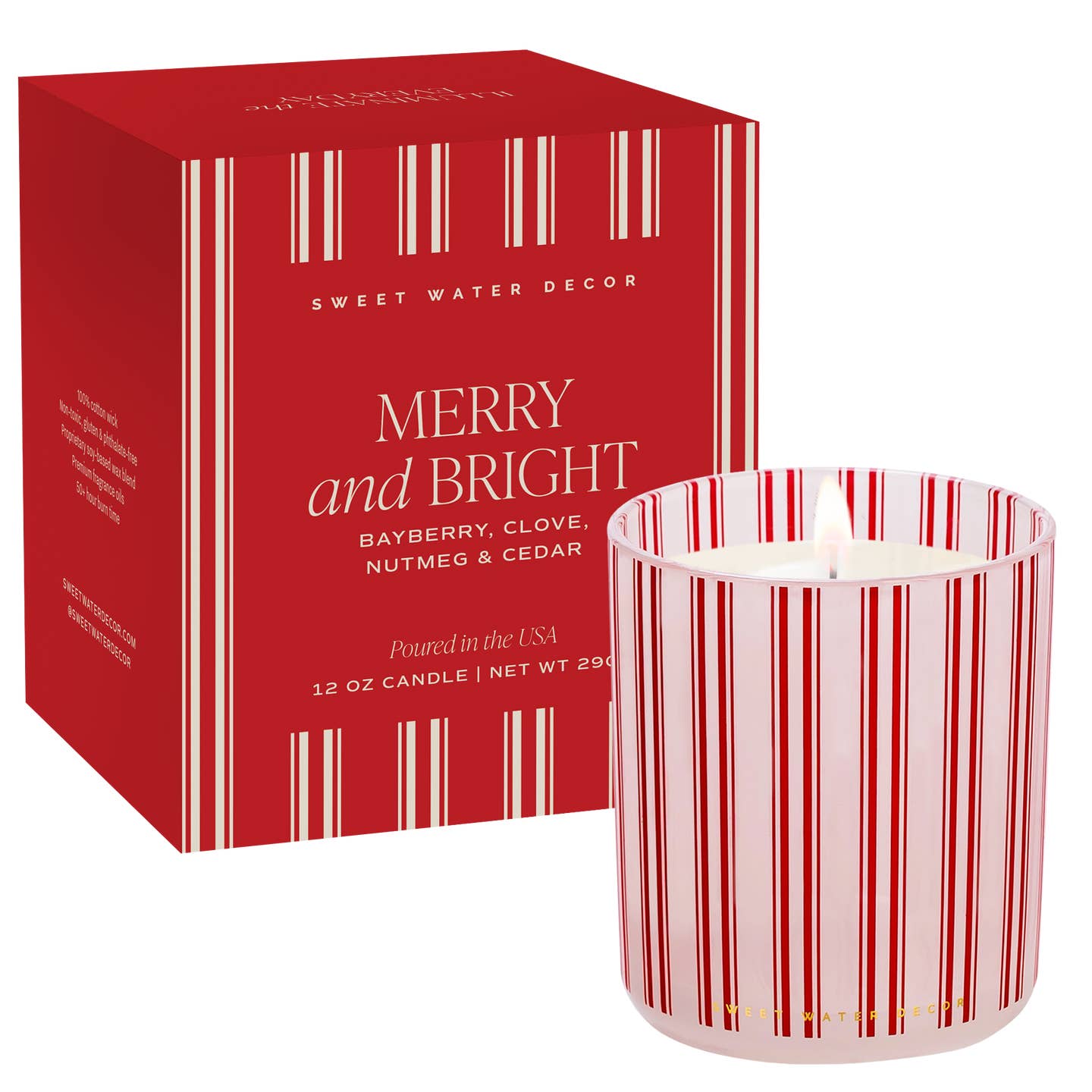 Merry and Bright Candle