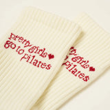 🩰 Pilates Girl Grip Sock [Red], Pilates Socks - image 2
