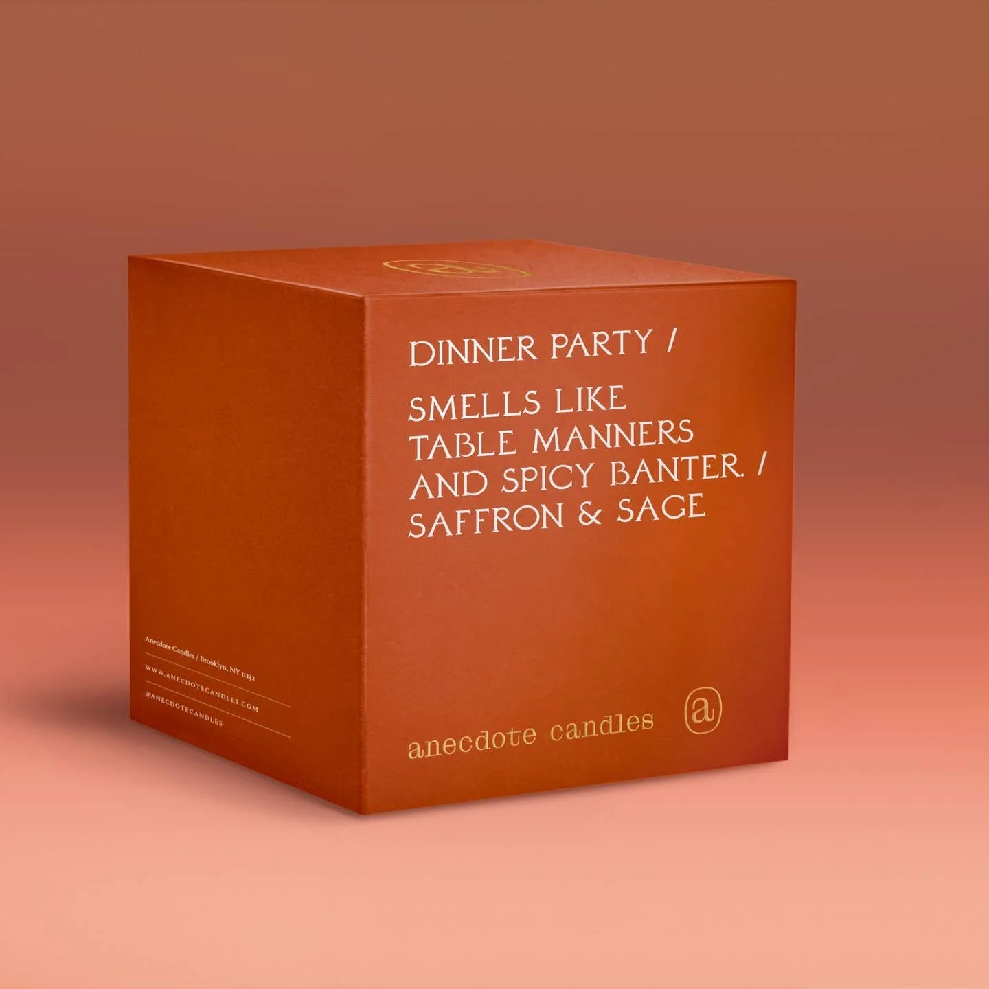 Dinner Party - Gold Tumbler Candle - image 2