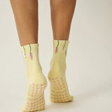 🌿 Flower Stem Grip Sock, Pilates Socks - image 4