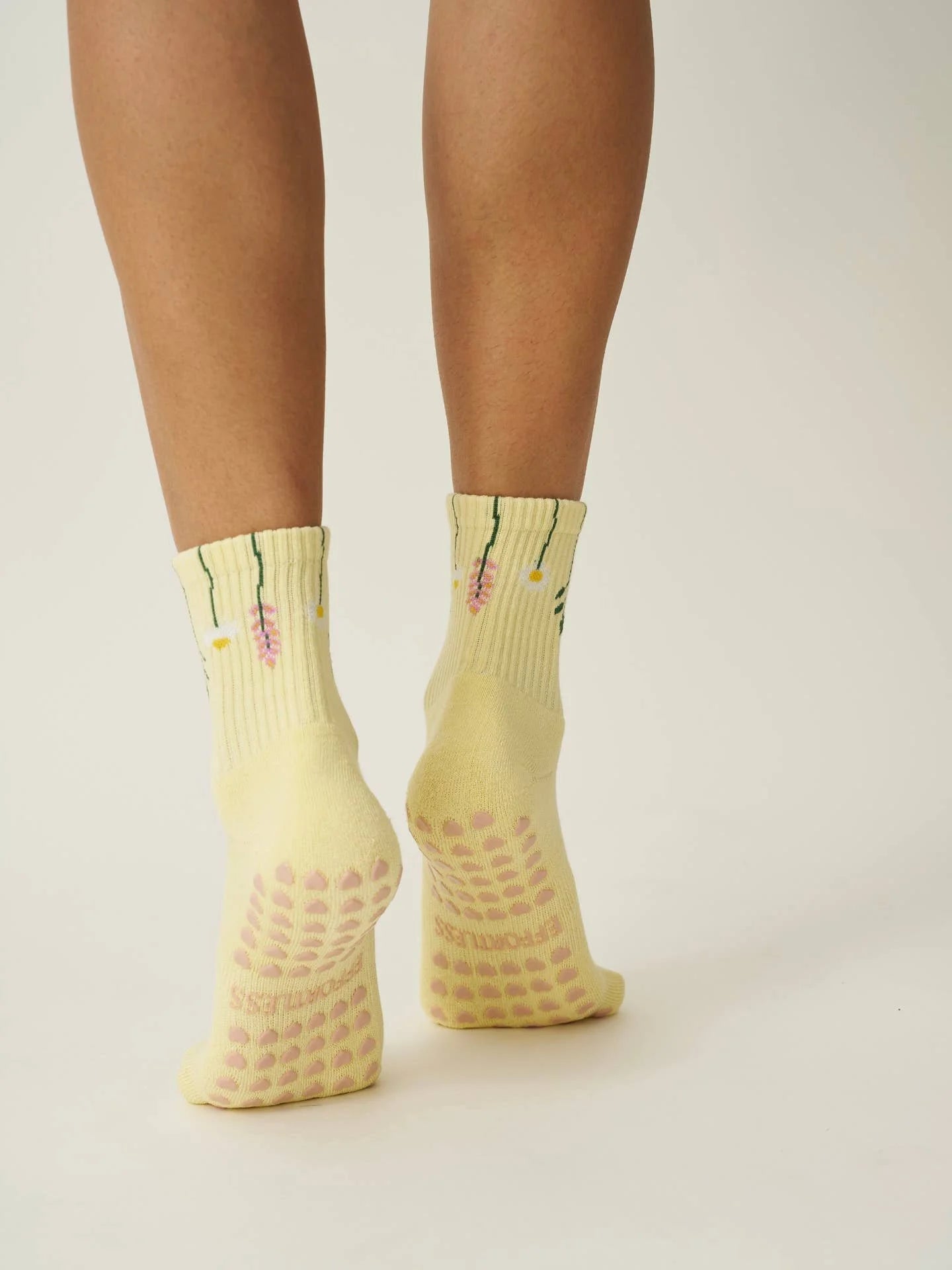 🌿 Flower Stem Grip Sock, Pilates Socks - image 4