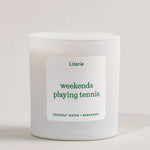Weekends Playing Tennis- Candle - image 3