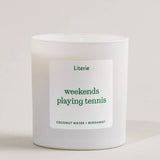 Weekends Playing Tennis- Candle - image 3