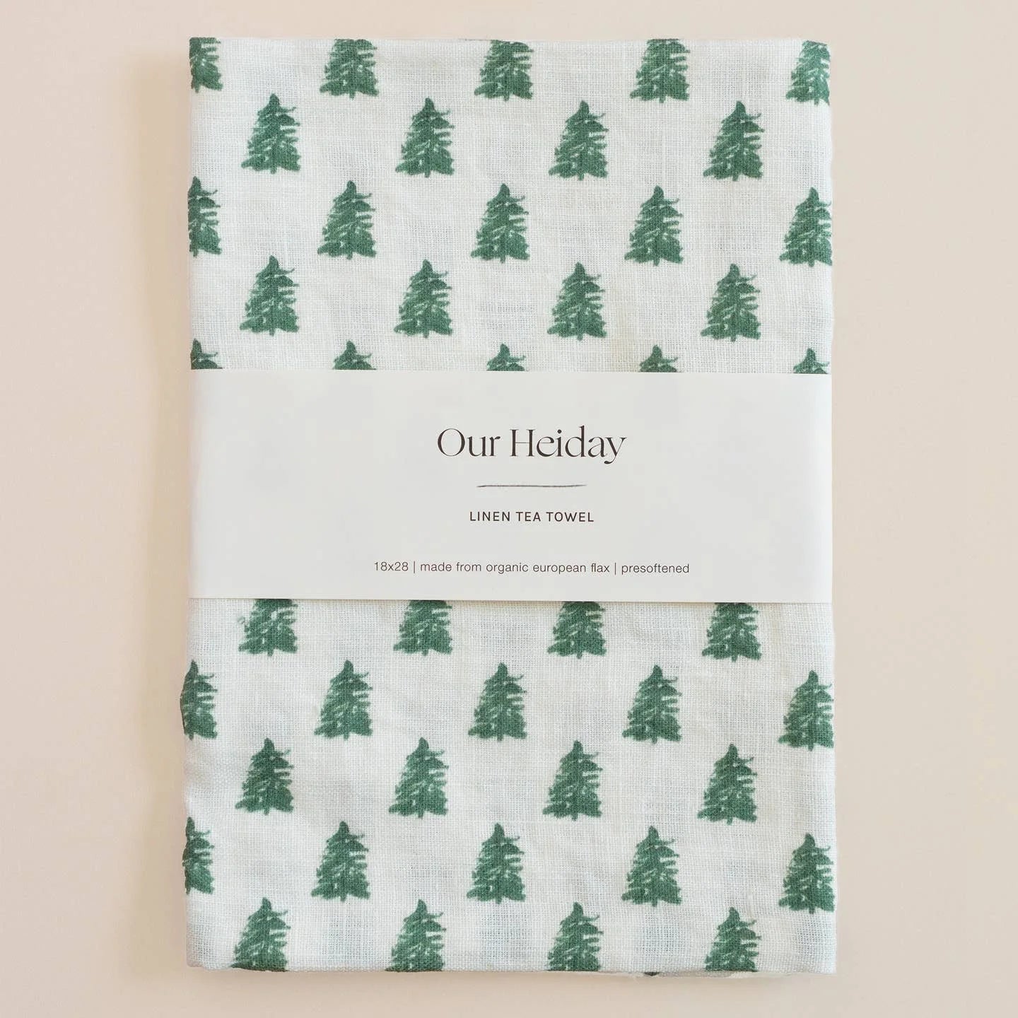 Spruce Linen Tea Towel