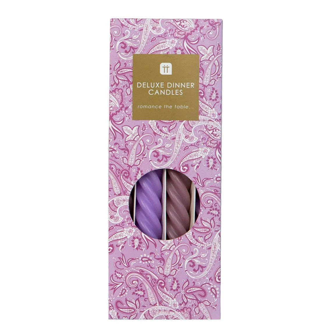 Purple Spiral Candles - image 2