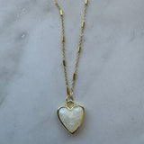 Gemstone Heart Necklace - image 4