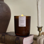 Toasted Vanilla Wood Wick Candle