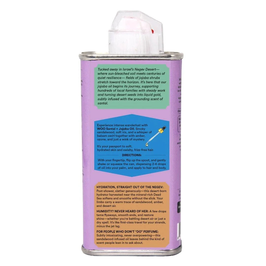 Santal + Jojoba Oil, 100% Organic - image 2