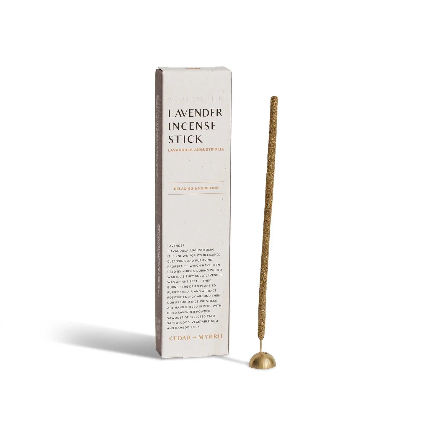 Lavender Hand Rolled Incense Stick
