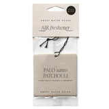 Palo Santo Patchouli Hanging Air Freshener