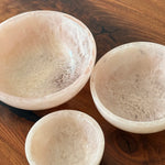 Set of 3 Resin Bowls | Light Pink - image 2