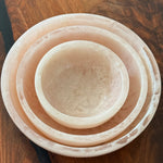 Set of 3 Resin Bowls | Light Pink