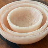 Set of 3 Resin Bowls | Light Pink - image 3