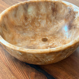 Marbled Resin Serving Bowl