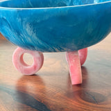 Resin Pedestal Bowl
