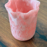 Marbled Resin Vase