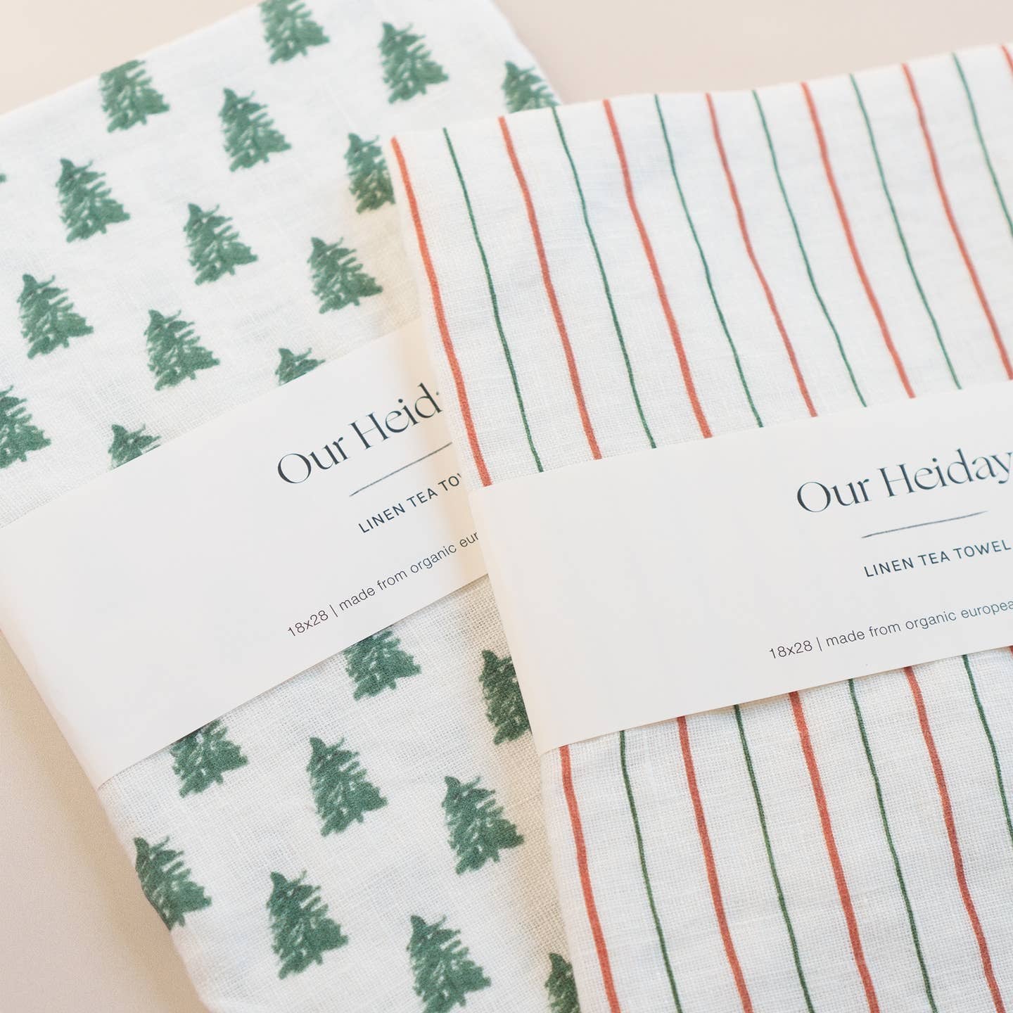 Spruce Linen Tea Towel - image 2