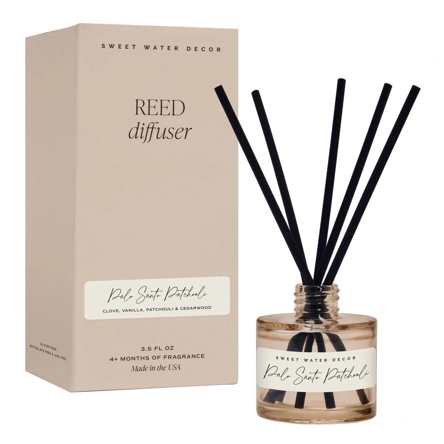 Palo Santo Patchouli Reed Diffuser