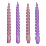 Purple Spiral Candles - image 3