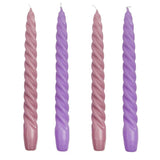 Purple Spiral Candles - image 3