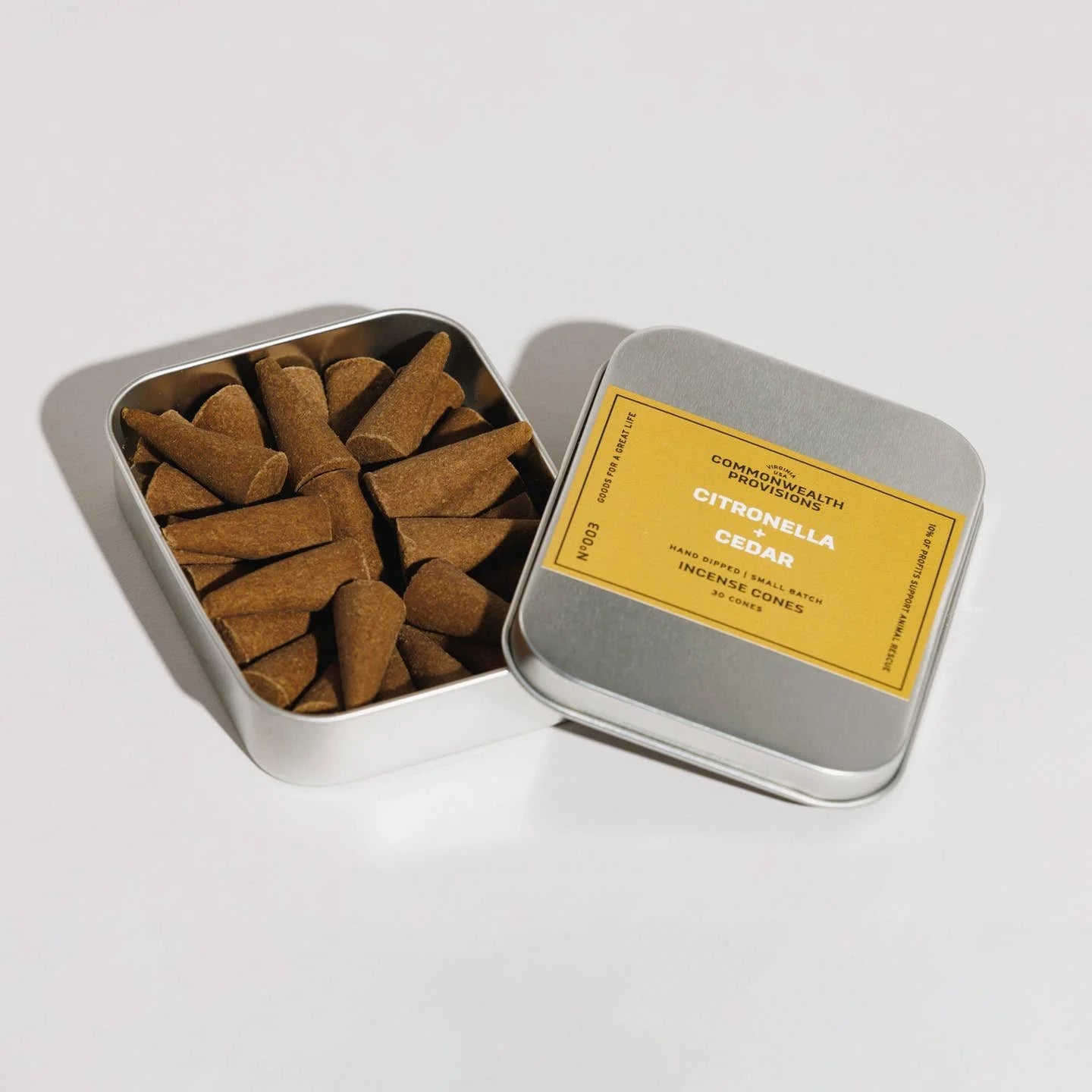 Citronella + Cedar Incense Cones