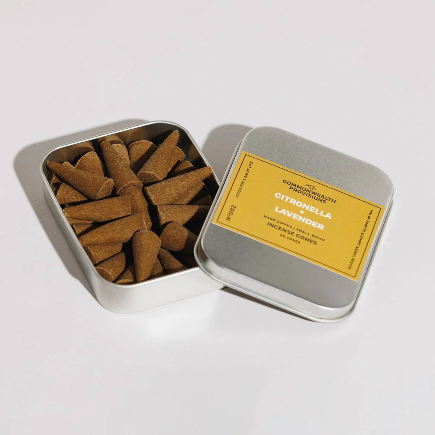 Citronella + Lavender Incense Cones