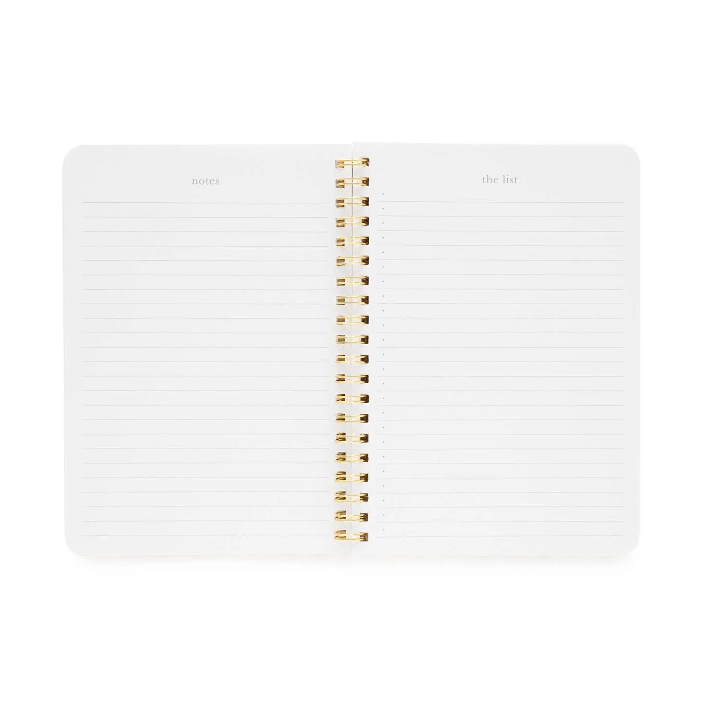 Mini Spiral Notebook – Dusty Rose Stripes - image 2