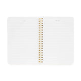 Mini Spiral Notebook – Dusty Rose Stripes - image 2