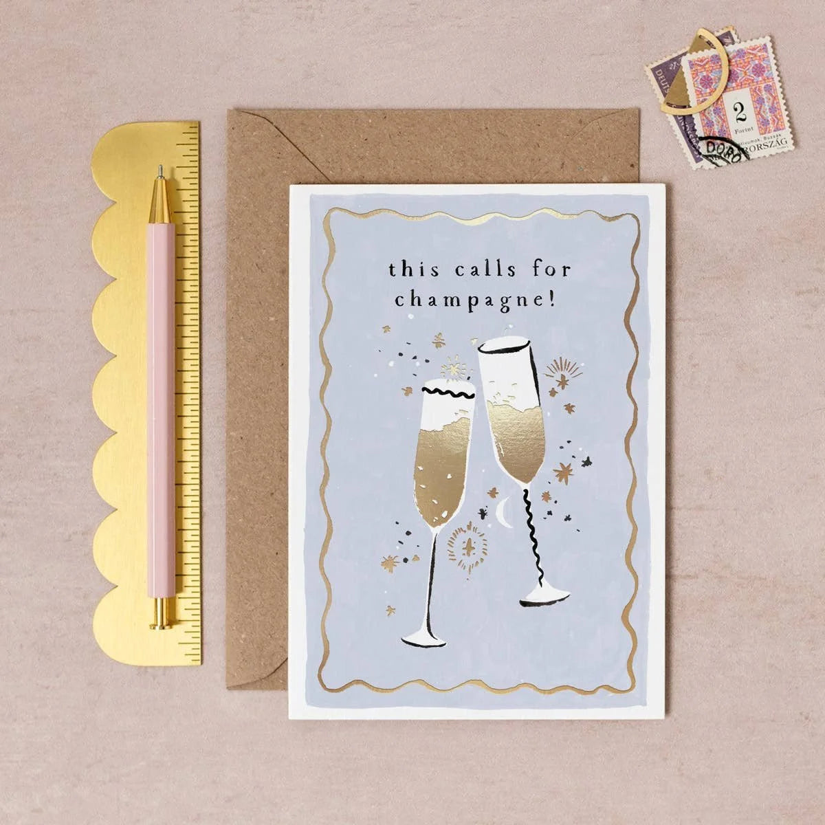 This Calls For Champagne Card - image 2