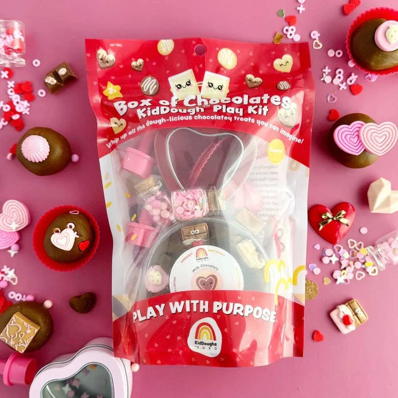 Valentine's Box of Chocolates Kiddough Play Kit