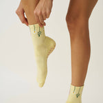 🌿 Flower Stem Grip Sock, Pilates Socks - image 2