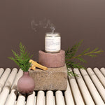 Meditation (Palo Santo & Black Cedar) Glass Jar Candle - image 3