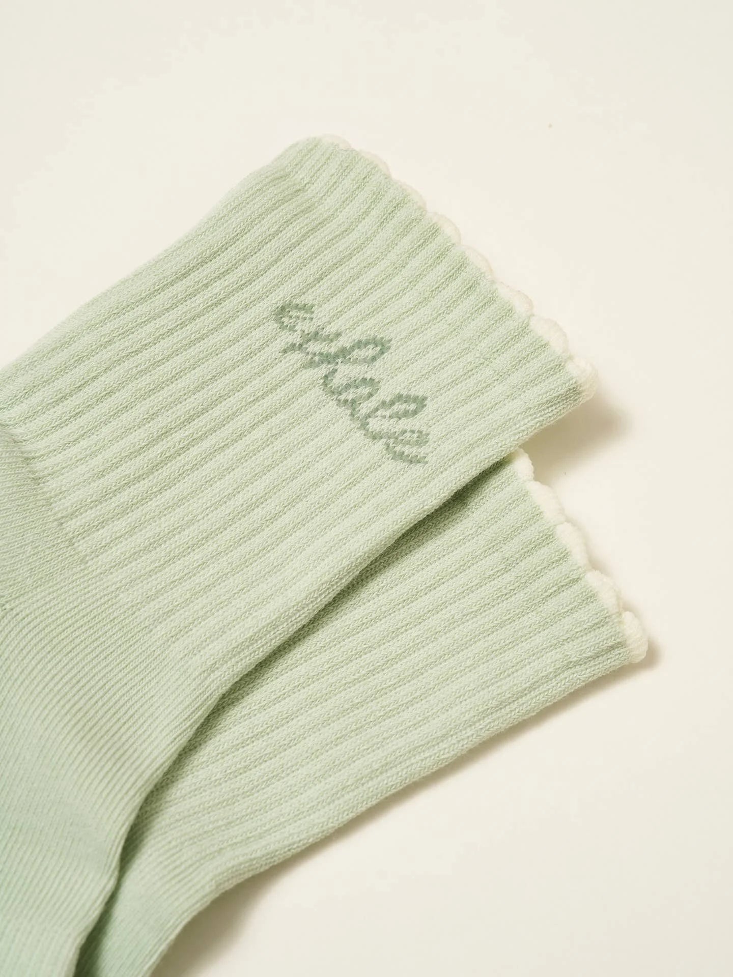 🧘🏼‍♀️ Inhale Exhale Grip Sock [Mint Green], Pilates Socks - image 2