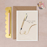Just a note card - image 3